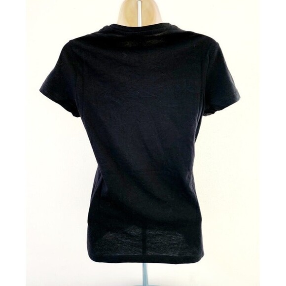 Reebok Women's Training Essentials Black/White Vector Graphic Tee Size: XS (NWT) - Picture 4 of 7